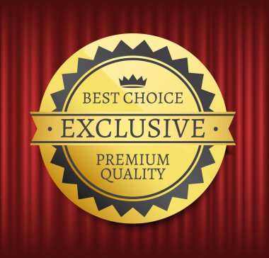 En İyi Seçim, Yüksek Kalite, Premium Mark Vektör