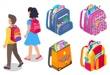 Gözbebekleri, Malzeme Vektörlü Sırt Çantaları