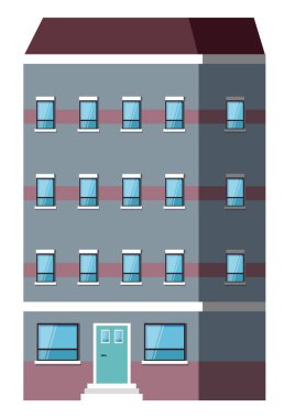 Çok katlı binanın dışı, Meclis Vektörü.