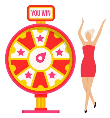 Kazanan ve Çarkıfelek, Kız ve Şans Oyunu