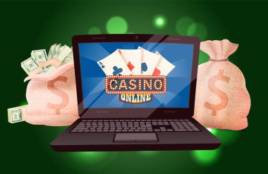 Ödül Para Çantası, Kumarhane Oyunu, Bilgisayar Vektörü