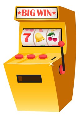 Şanslı Yedinci Kumarhaneli Büyük Kazanç Kumar Makinesi