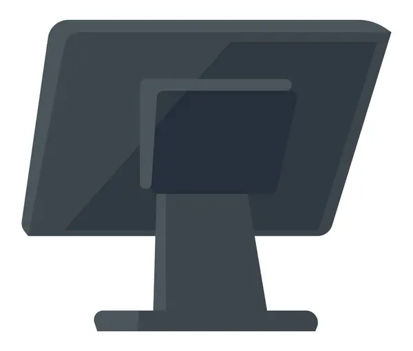 Sprzęt elektroniczny, Monitor wektora komputerowego — Wektor stockowy