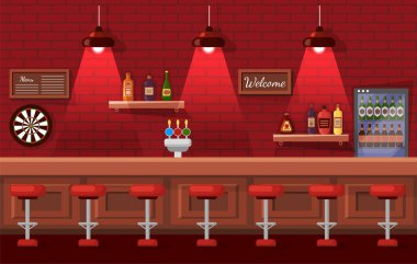 Kimsesiz Bira Barı, İçki Vektörlü Bar
