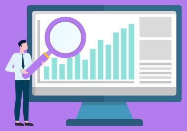 Bilgisayar Monitörü Vektörü Hakkında Yakınlaştırma Bilgileri