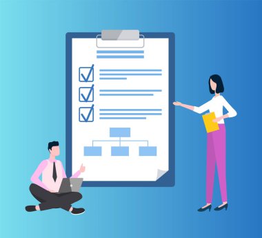 Dizüstü bilgisayarı olanlar, İşaretli Kağıt Vektörü olanlar