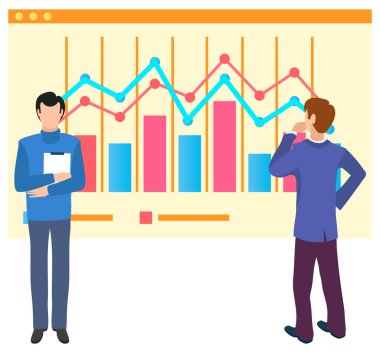 Veri ve Ekrandaki Bilgileri Analiz Eden İnsanlar