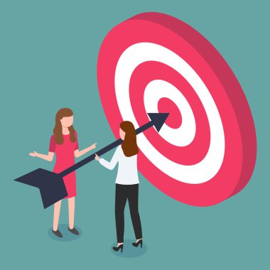 İş Arkadaşları Hedeflerini Belirler ve Hedefler, Hedef