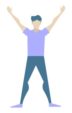 Egzersiz ve Spor Yapan Adam, Sağlıklı Yaşam Tarzı