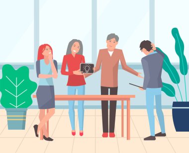 Toplantı Ekibi, Erkek ve Kadın Yaratıcı Fikir Vektörü