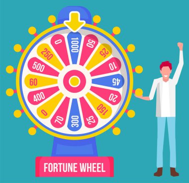 Şans Çarkı 'nın yanında duran adam, Oyunun Mutlu Kazananı