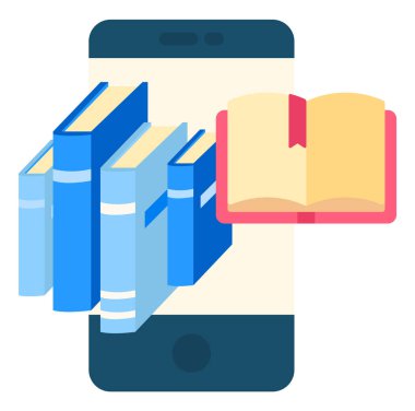 Kitaplar Ders Kitabı Yazılı Malzeme Akıllı Telefon Kütüphanesi