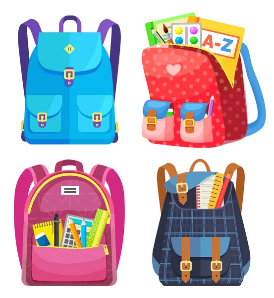 Renkli Okul Sırt Çantası Okula Dönüş