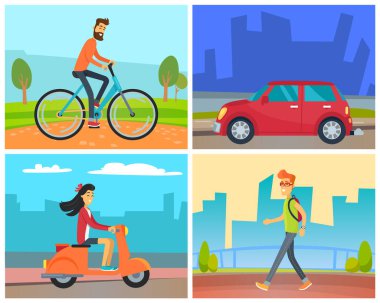 Halkın Şehri, Bisikletçi ve Araç Taşımacılık Aracı