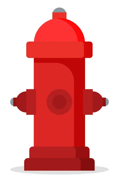 Εικόνα στήλης νερού φωτιάς. Εικονογράφηση κινουμένων σχεδίων κόκκινο εικονίδιο φορέα στήλη νερού φωτιά για το σχεδιασμό web — Διανυσματικό Αρχείο