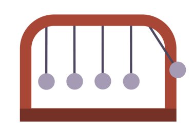 Sarkaç, Newton 'un beşiği, sallanan küreler, fizik efekti, kinetik enerji, sonsuz hareket