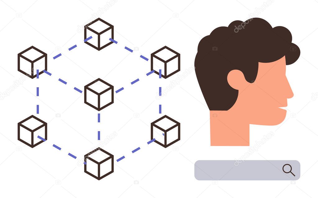 Blockchain Network Nodes Linked 837595346 - WDRFree Vector illustration of Blockchain Network Nodes Linked 837595346