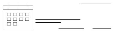 Calendar with visible grid and lines symbolizing tasks, schedule, or timeline management. Ideal for planning, organization, productivity, time management, workflow, deadlines simplicity flat
