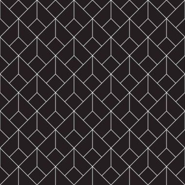 Kesintisiz geometrik elmas şeklindeki art deco desen