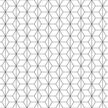 Kesintisiz geometrik Art Deco desen arka plan