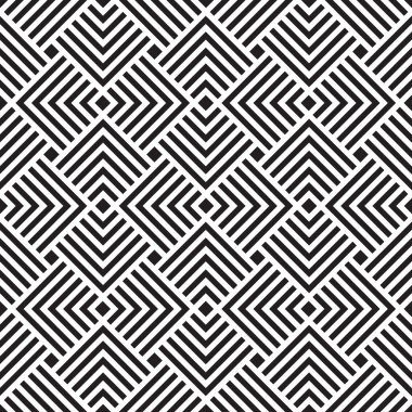 Dikişsiz art deco desen