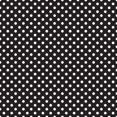 Sorunsuz siyah ve beyaz nokta desen arka plan. Ambalaj tasarımları için idealdir.