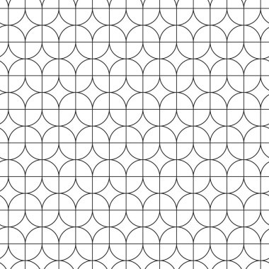 Sorunsuz vintage geometrik yaprak tarzı oyma desen