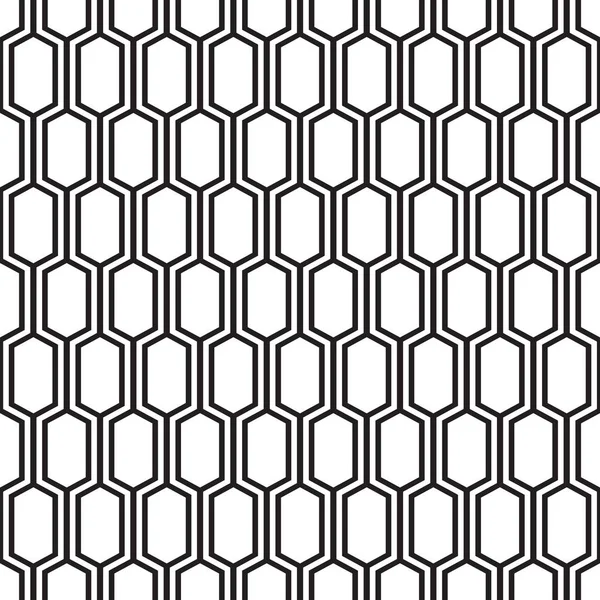 Seamless Vintage Honeycomb Lattice Trellis Pattern — Stock Vector