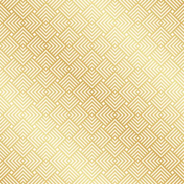 Soyut sorunsuz altın Art Deco vektör desen