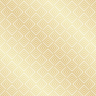 Soyut sorunsuz altın Art Deco vektör desen
