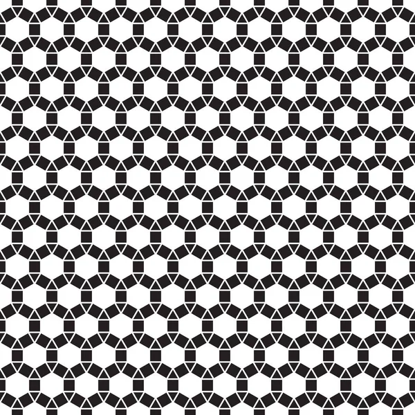 シームレスな幾何学的な多角形パターン背景 — ストックベクタ