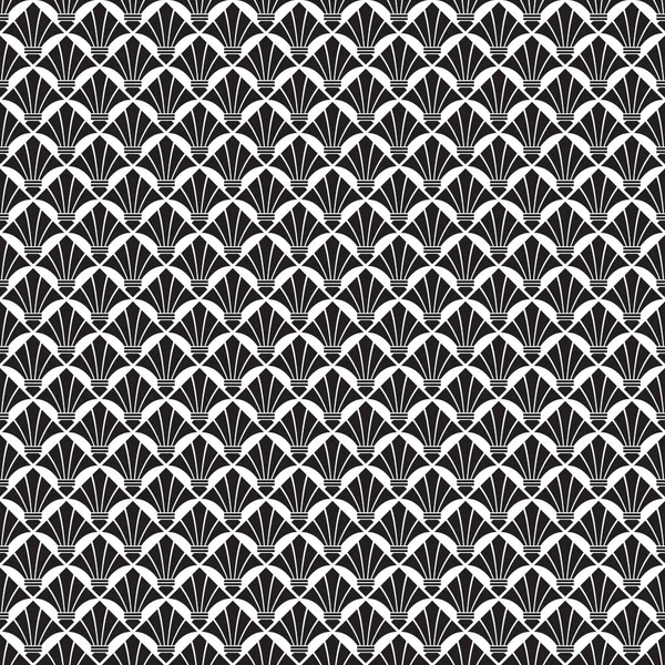 Seamless Art Deco Vector Pattern Background — Stock Vector