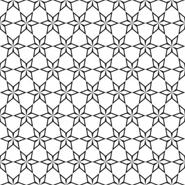 Sorunsuz Intersecting yıldız desen arka plan.