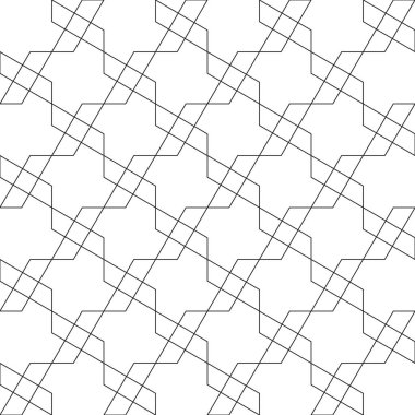 Kesintisiz geometrik çizgi desen arka plan