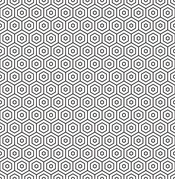 Kesintisiz geometrik konsantrik altıgen petek desen