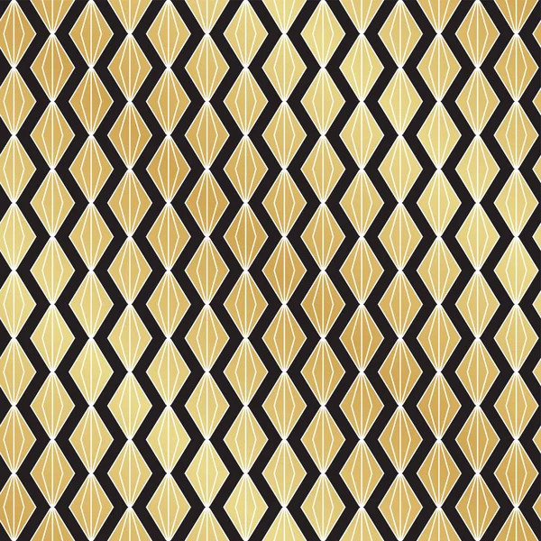 无缝艺术装饰几何线图案背景 — 图库矢量图片