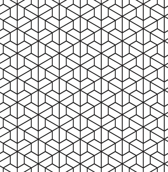 Dikişsiz Soyut Geometrik Izometrik Desen Arka Plan Duvar Kağıdı — Stok Vektör