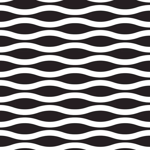 シームレスな抽象ベクトル波パターンの背景 — ストックベクタ