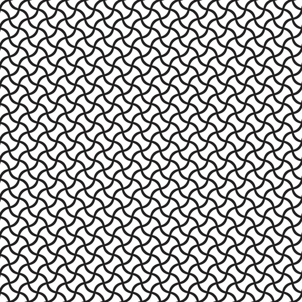 Seamless Islamic Geometric Weave Pattern Background — Stock Vector