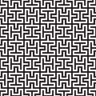 Kesintisiz soyut geometrik arka plan deseni dokusu