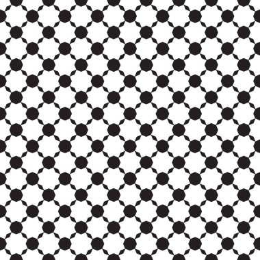 Kusursuz soyut geometrik dekor deseni