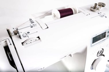Bobbin üzerindeki iplik yarası. Dikiş Makinesi