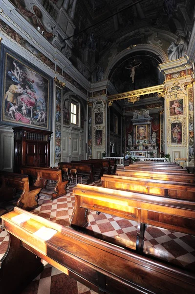 Sanctuary Sint Mary Thanks City Crema Lombardy Italy — стоковое фото