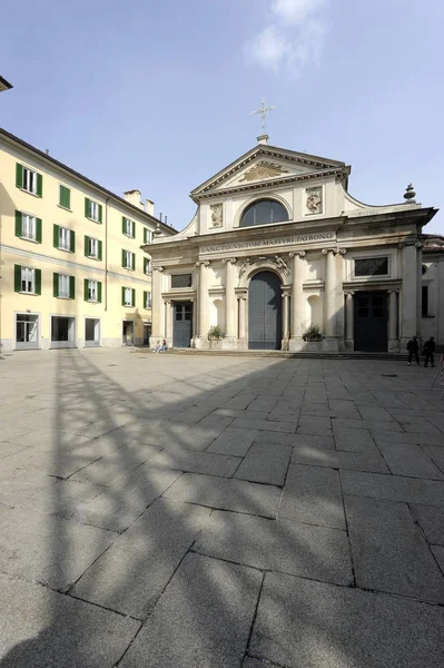 Křesťanské Baziliky Svatého Vittore Městě Varese Lombardie Itálie — Stock fotografie