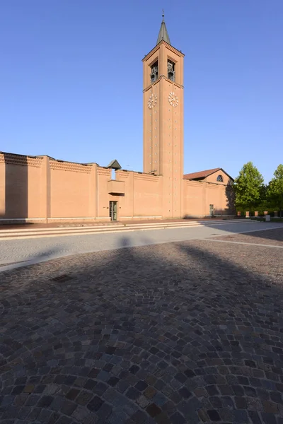 Die Kirche Des Heiligen Peter Apostel Der Stadt Treviglio Lombardei — Stockfoto