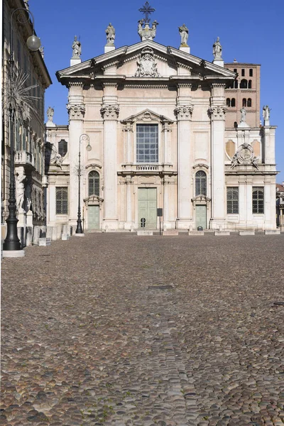 Catedral Cidade Mantova Lombardy Itália — Fotografia de Stock