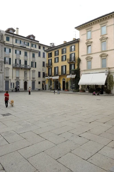 Центр Города Varese Lombardy Italy — стоковое фото