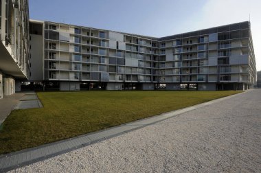 Birimleri yaşayan şehir Brescia, Lombardiya, İtalya, Brescia ufuk kompleks 28-02-08