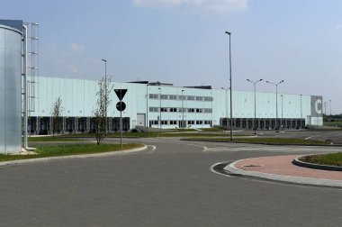 Tortona, Piemonte, İtalya, 05-05-12 lojistik kutup