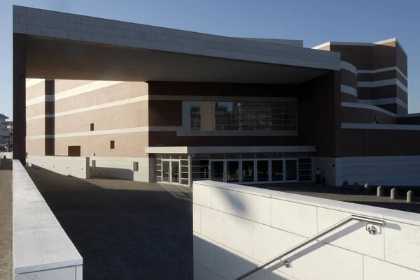 Vista Externa Novo Teatro Comum Cidade Vicenza Itália — Fotografia de Stock